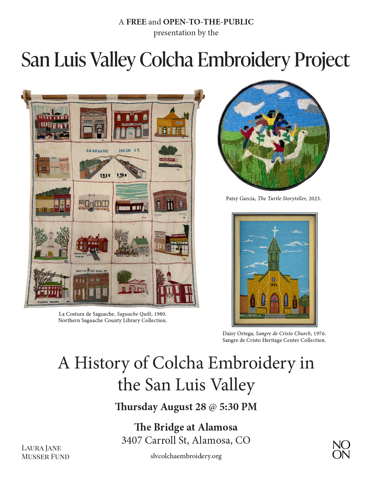 A History of Colcha Embroidery in the San Luis Valley, Alamosa
