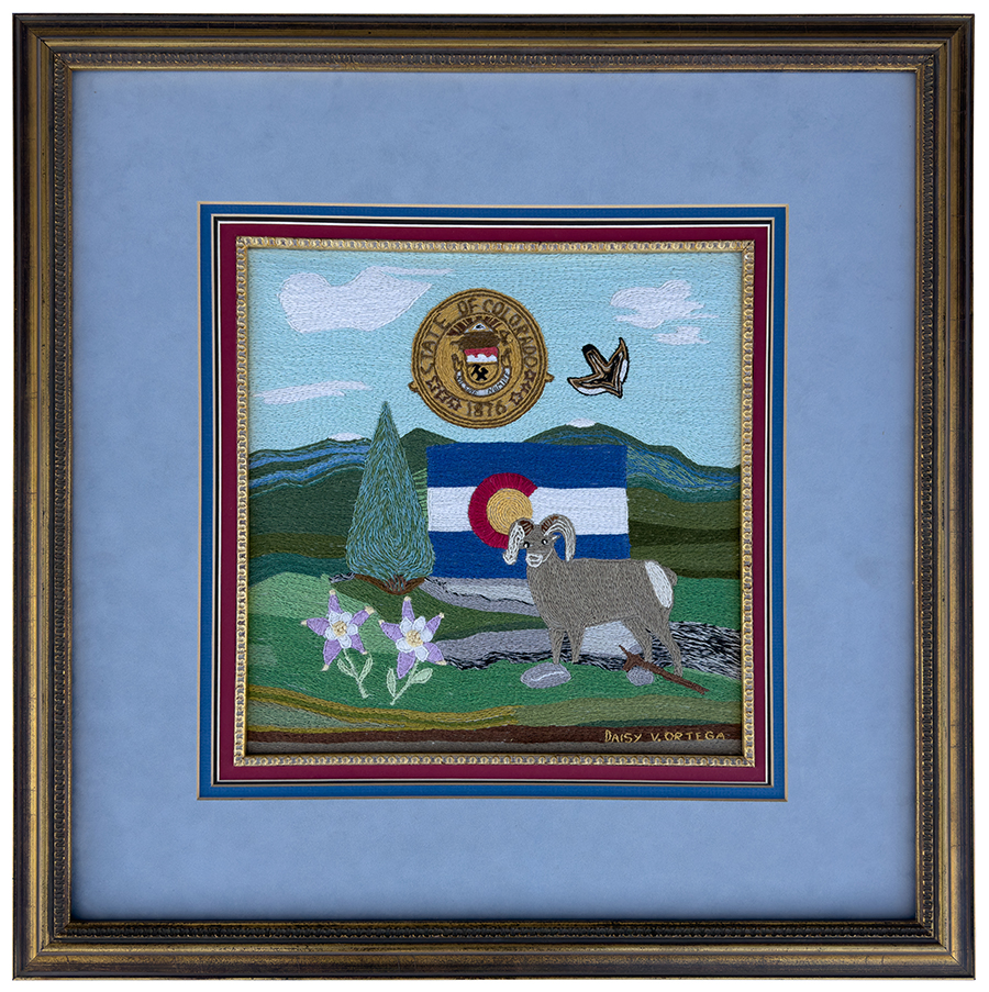 Daisy Ortega, Colorado State Symbols, 1978