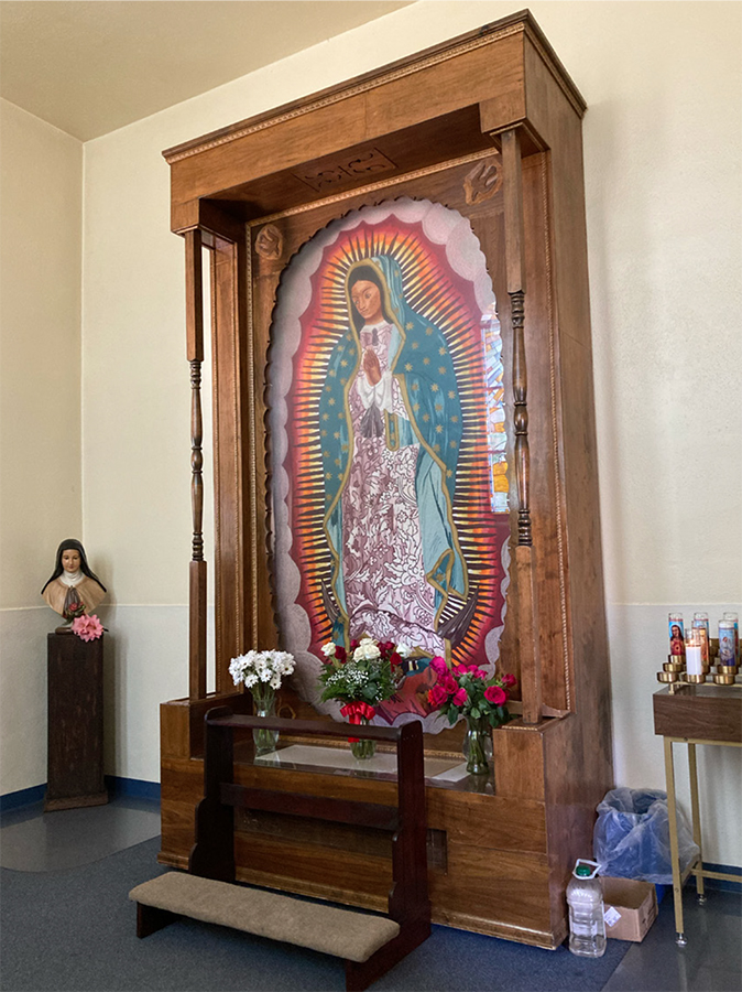 Our Lady of Guadalupe Tapestry, 1984.