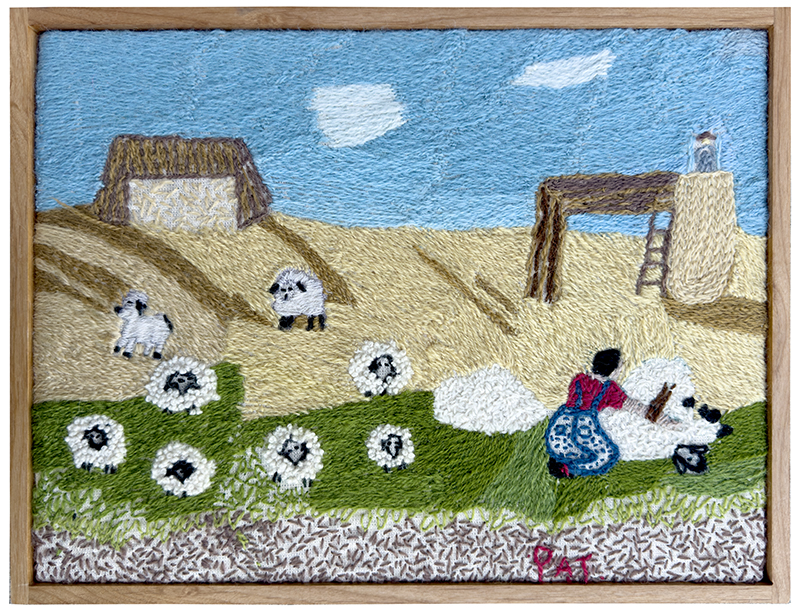 Patsy Garcia, Sheep Shearing, 2024