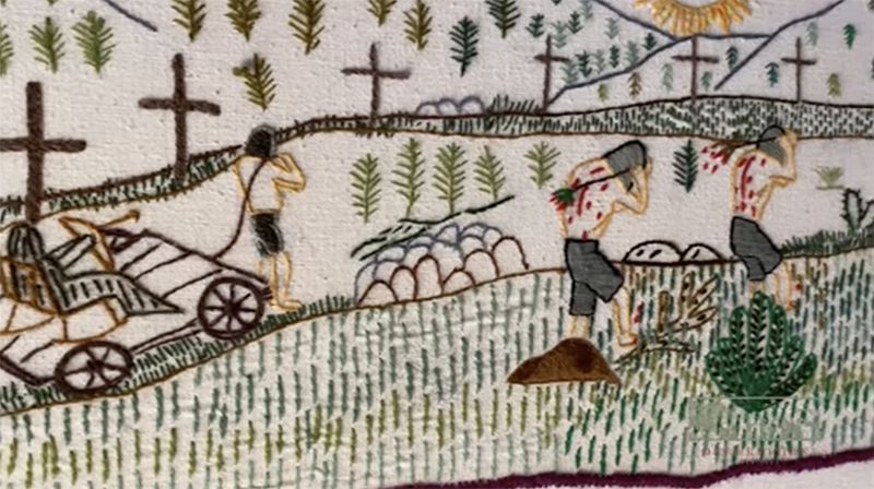 Stitches in Time - The Villanueva Tapestry