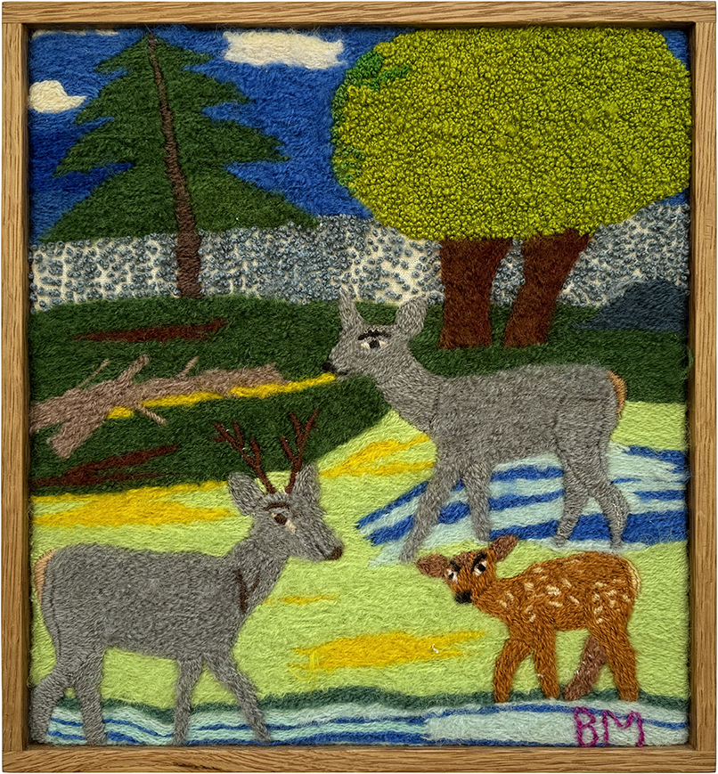 Bertha Medina, Deer, 1980.