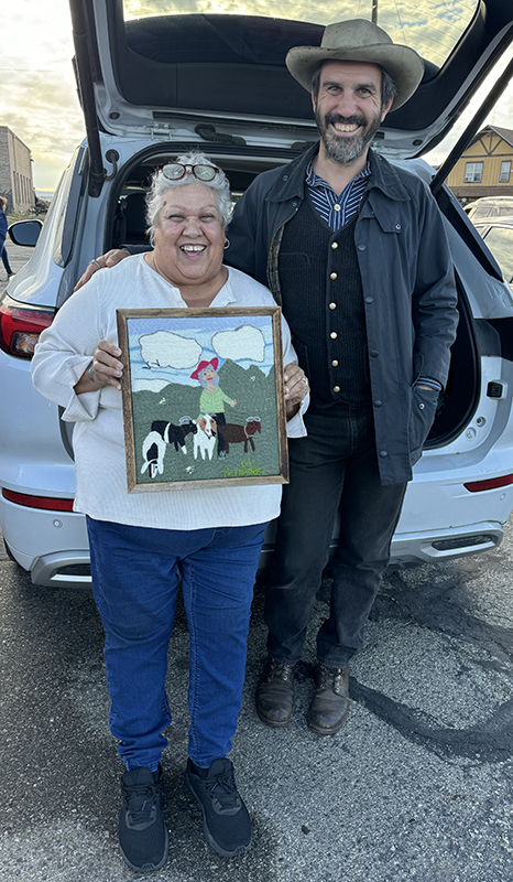 Donna Madrid Hernandez with Alex DeCarli