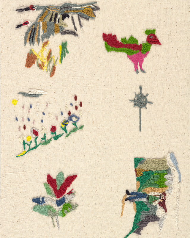 Marcella Pacheco, Cranes, 2022.