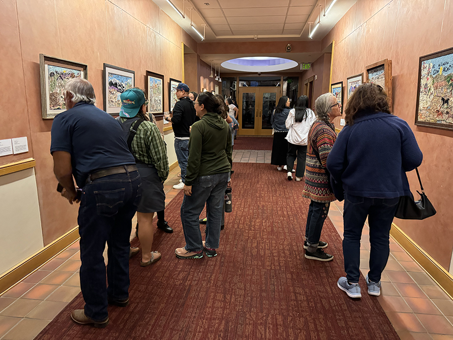 Josephine Lobato, Mi Vida en Colcha at the University of Denver, 2024